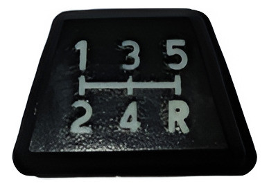 Plaqueta Indicadora Cambios En Consola Fiat 147 Spazio 0