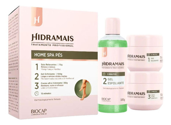Kit Home Spa Pés Hidratação Maciez E Perfume - Hidramais 0
