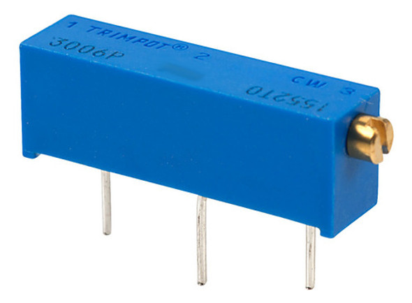 Preset Trimpot Cermet 15 Vueltas 3006p-202 Bourns 2k X3 0
