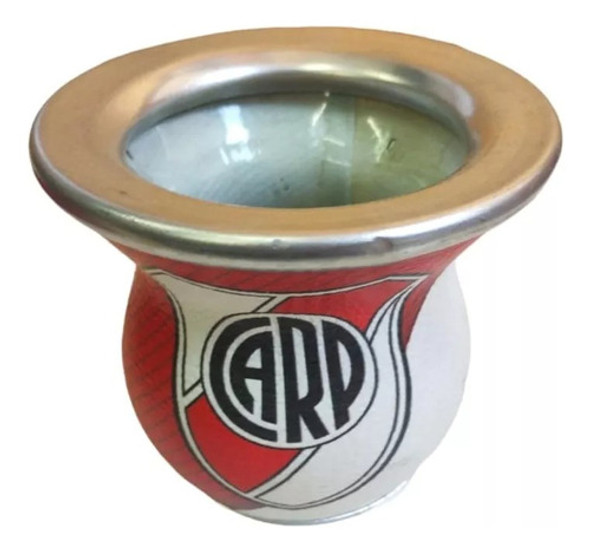 Pack Matero Cuadro River Mate Acrilico Forrado + 2 Envases 1