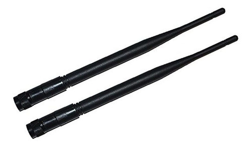 Par De Tnc Antenas Para Télex Electro Voz Re1 / 2 Rev Safe F 0