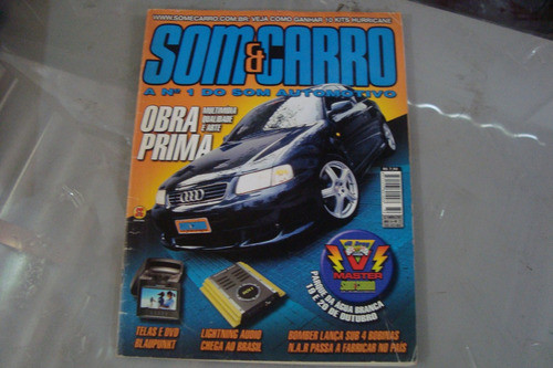 Revista Som E Carro 72 / Obra Prima Telas Dvd Blaupunkt 0