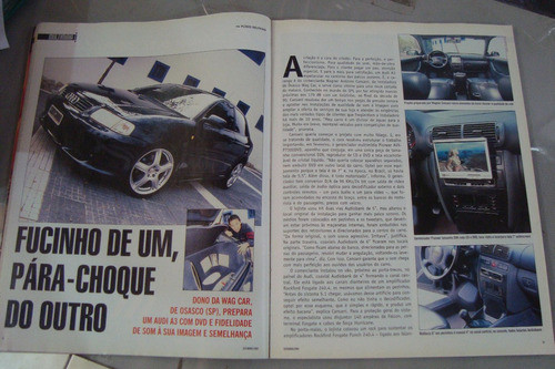 Revista Som E Carro 72 / Obra Prima Telas Dvd Blaupunkt 1