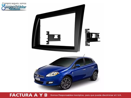 Marco Adaptador Frente Fiat Bravo 2 Din 2012-2014 1