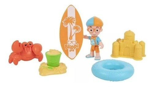 Blippi Muñeco Día De Playa Con Accesorios Original 1