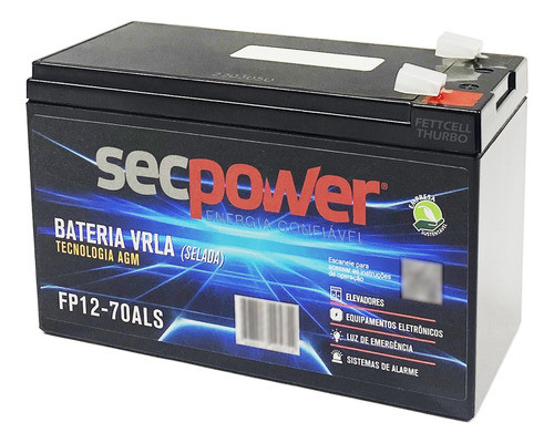 Bateria 12v 7ah Caixa Amplificada Lenoxx Ca-311 Ca313 Ca318b 0