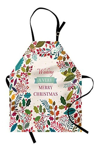 Ambesonne Delantal Para Hombre De Jengibre, Galletas De Navi 0