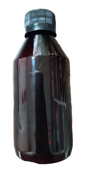 Frasco Pet Ámbar De 200ml Con Tapa Y Precinto X20 0