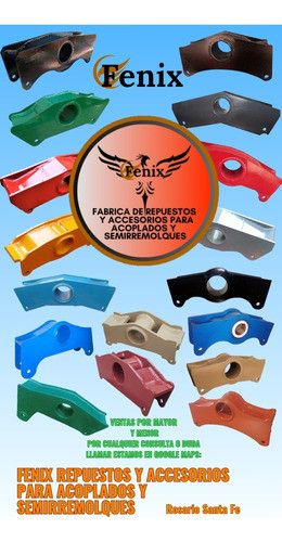 Balancín Lambert Con Perno Buje Para Acoplado, Semirremolque 1