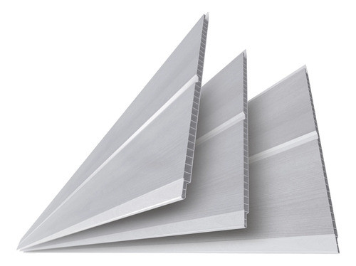 Cielorraso Tabla Pvc Gemini Slim Cinza Roble 6mm X 4ml - Smf 0
