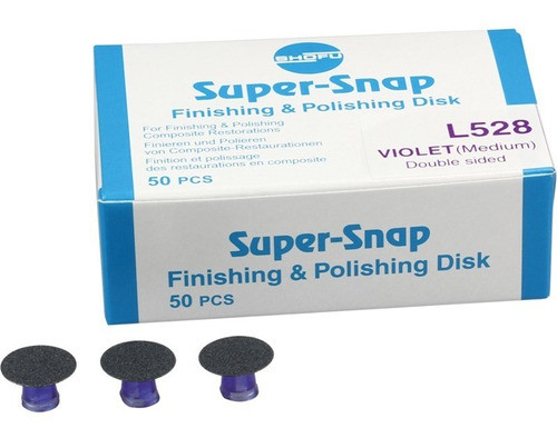 Kit X50 Discos Shofu Pulido Violetas L528 Odontología 0