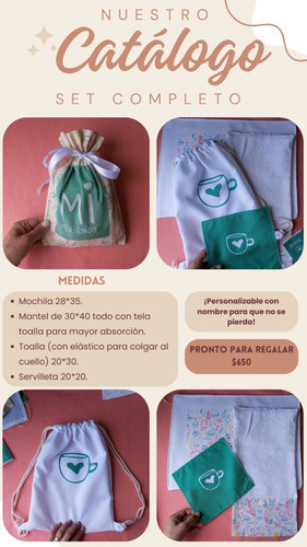 Set De Merienda Escolar 0