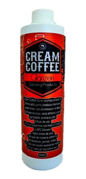 Glänzen Detailing Coffee Cream Acondicionador Int Ext 500ml 0 Glänzen Detailing Coffee Cream Acondicionador Int Ext 500ml 0