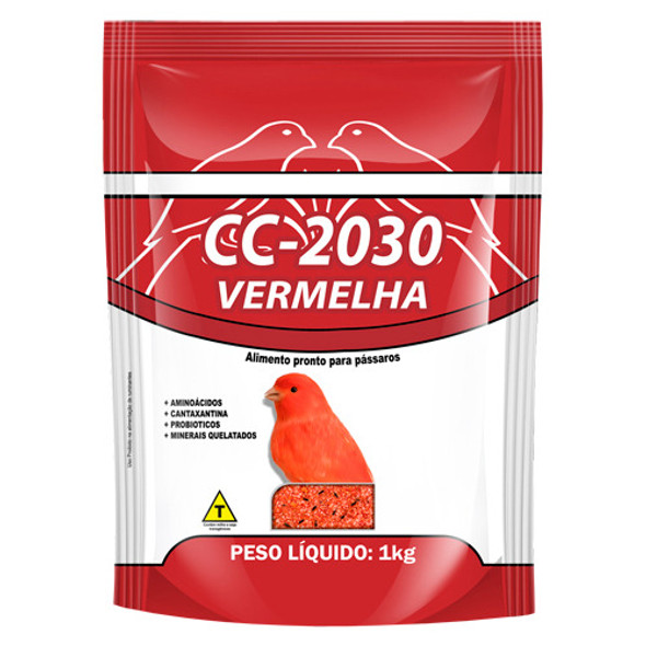 Farinhada Biotron Cc2030 Premium Vermelha - 1 Kg Com Fator 0 Farinhada Biotron Cc2030 Premium Vermelha - 1 Kg Com Fator 0