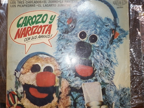 Vinilo Lp - Carozo Y Narizota Y Sus Amigos - Año 1980 0