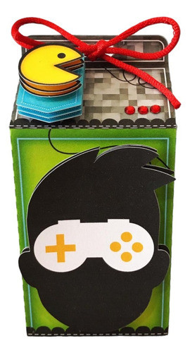 10 Cajitas Milk Box Gamer 2 0