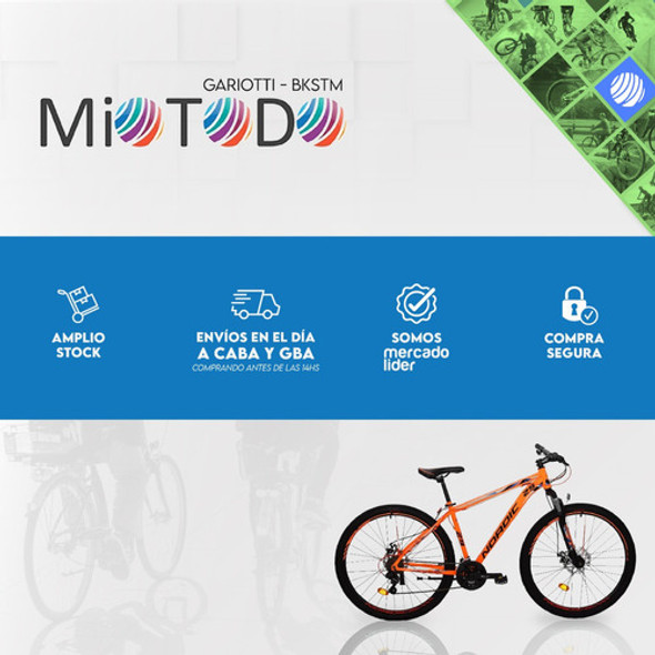 Combo Canasto Trasero + Portapaquete + 2 Tensores Elásticos 1