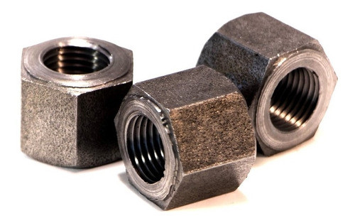 Tuerca Hexagonal Torneada Alta Sae 1 Fixo Por 10 Unid 0