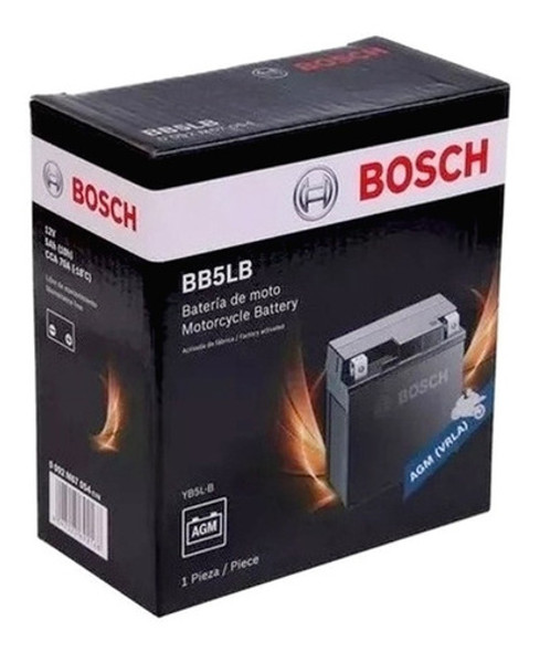 Bateria Bosch 12n5-3b Bb5lb Para Motomel B C Dlx E & S 110 0 Bateria Bosch 12n5-3b Bb5lb Para Motomel B C Dlx E & S 110 0