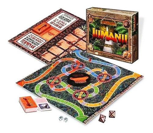 Juego De Mesa Jumanji Popular El Juego De La Jungla 1