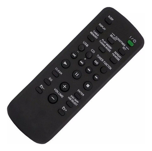 Controle Compatível Sony Rm-amu140 Hcd-gpx3g Mini System 0