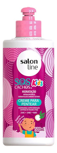 Salon Line Sos Kids Cachos Crema De Peinar Hidratación 300ml 0