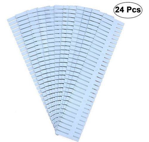 Dutwroy - 24 Separadores De Cajones Ajustables, Organizador. 1