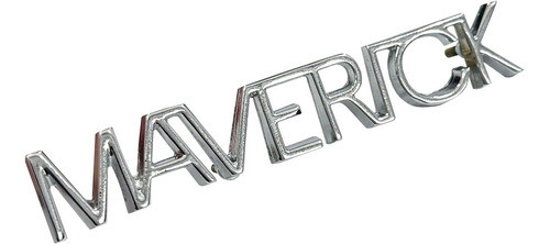 Emblemas Maverick Paralama Ferro Parafusado Premium (02 Un) 1