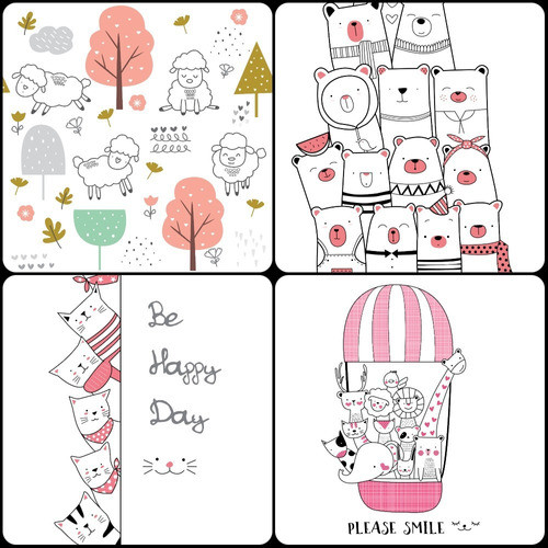 Pack Vectores Gatitos Cat Premium Candy Diseño Cuadr +regalo 1