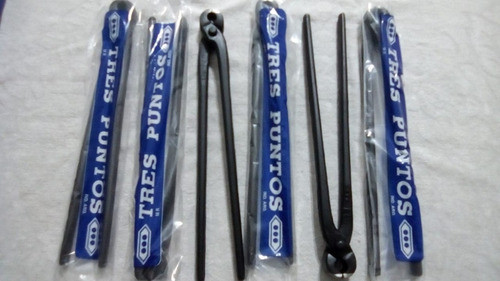 Tenaza Armador Tres Puntos Corte Entero De 35 Cm (x) 6 Unidades 1