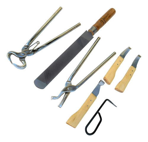 Kit Profissional Ferrador Para Ferrar Égua Cavalos Muares 0