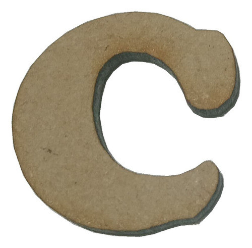 Apliques Mdf 10 Letras  C  Para Decoraciones 0