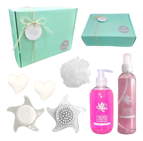 Relax Caja Regalo Zen Spa Rosas Kit Set Aroma N34 Feliz Día 0