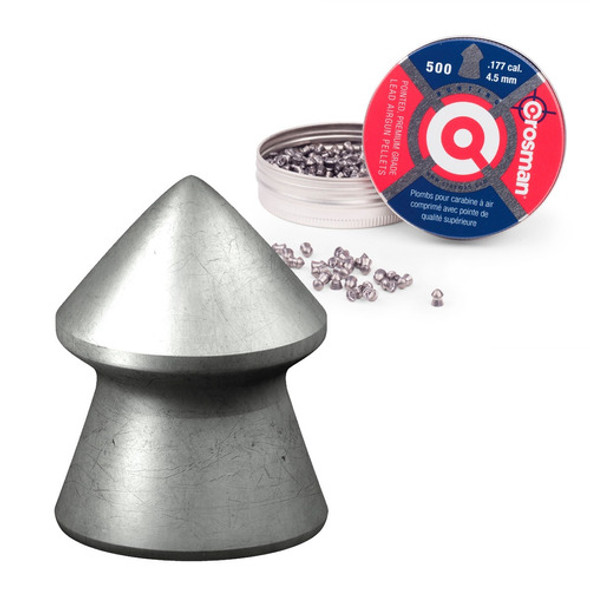 Chumbos Cal .177 Pointed 7.4 G (500ct) 1