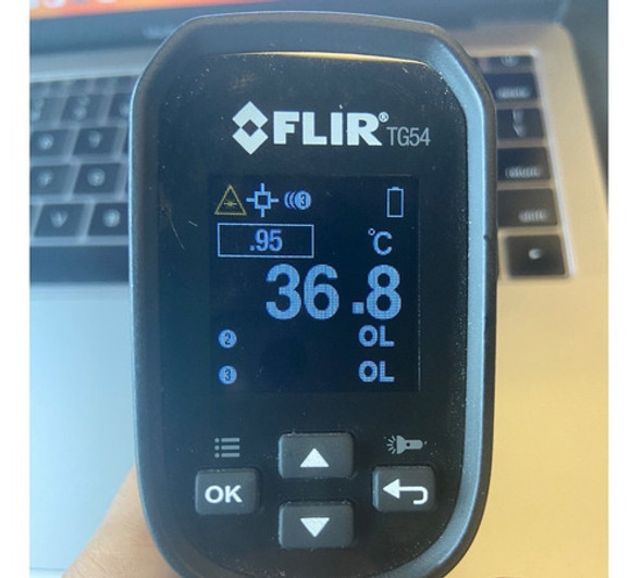 Termômetro Digital Pontual 24:1 -30°c A 650°c Flir Tg54 0