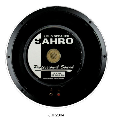 Parlante 15 Pulgadas Jahro 350 W.rms Full Range 0