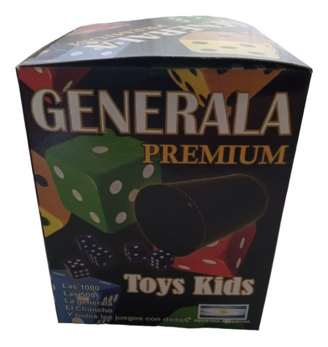 10 Generala En Caja Juego Mesa Niños Souvenir Por Mayor 10 U 1