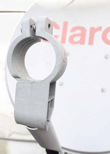 10 Unid Suporte Para Lnb Banda Ku Pescoço Grosso Claro W3 1