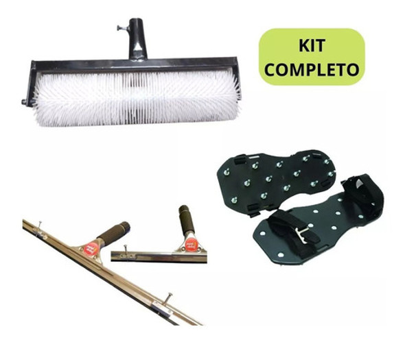 Kit Autonivelantes: Rodillo 40cm, Espatula 45cm, Zapato Pua 1 Kit Autonivelantes: Rodillo 40cm, Espatula 45cm, Zapato Pua 1