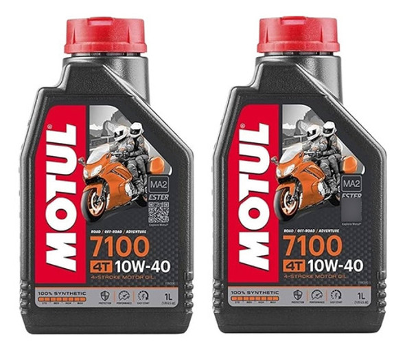 Kit Service Ninja 250 Filtro Original + Aceite Motul 7100 0