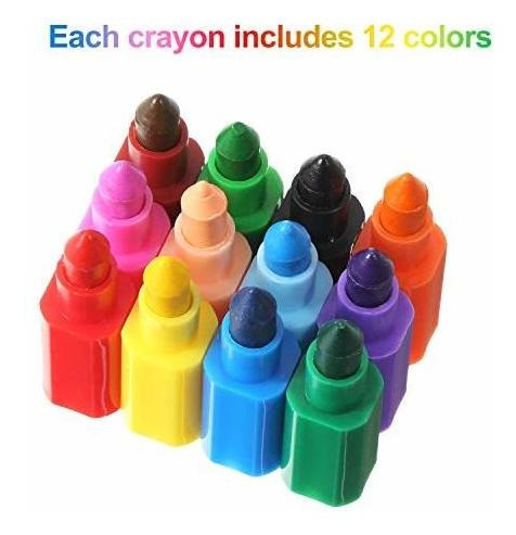 Leinuosen Crayones Apilables Para Manualidades 12 Unidades P 1