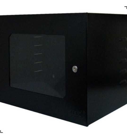 Mini Rack 8u 350mm 19 Pol Max Eletron Organiza Cftv Alarme 1