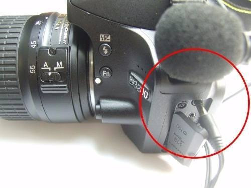 Microfone Dslr Lapela Camera Dslr Nikon Canon  Sony Fuji 0