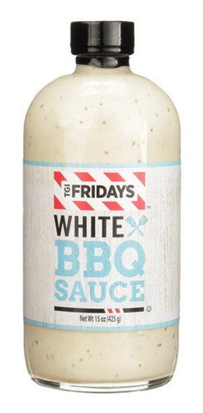 Salsa Tgi Fridays Barbacoa White Bbq Pack X 4 Un X 425g! 0