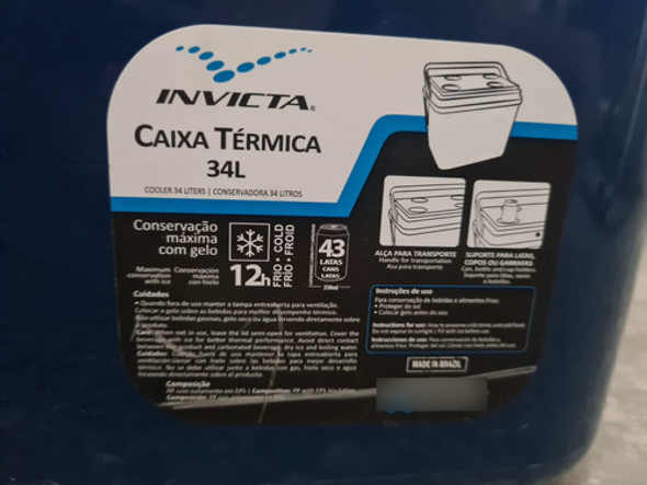 Heladera Térmica Invicta Pop Vermelha 34 Litros 1 Heladera Térmica Invicta Pop Vermelha 34 Litros 1