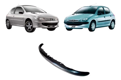 Banda Paragolpe Delantero Peugeot 206 Todos Moldura 0