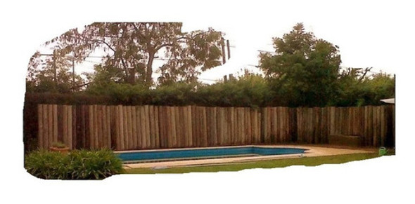 Empalizada Cercos De Poste De Madera Palo A Pique X M L 0