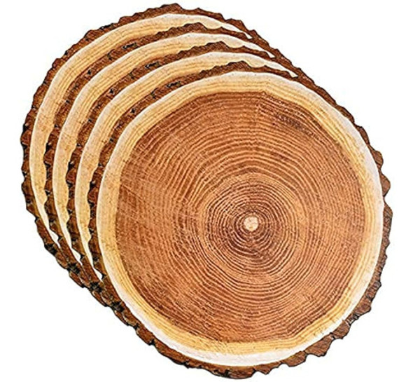 Tapetes De Papel De Rebanada De Madera Desechables 50 Pack 1 0