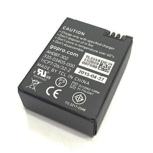 Auténtico Gopro Hero 3 Batería Ahdbt-302 Para Gopro Hd Hero3 1