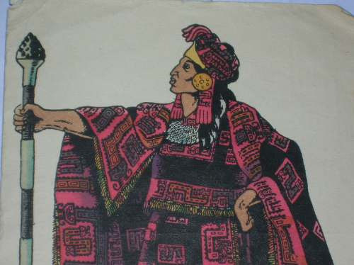 Indio Aborigen Dignatario Paracas Peru Nazca Museo Lima 1